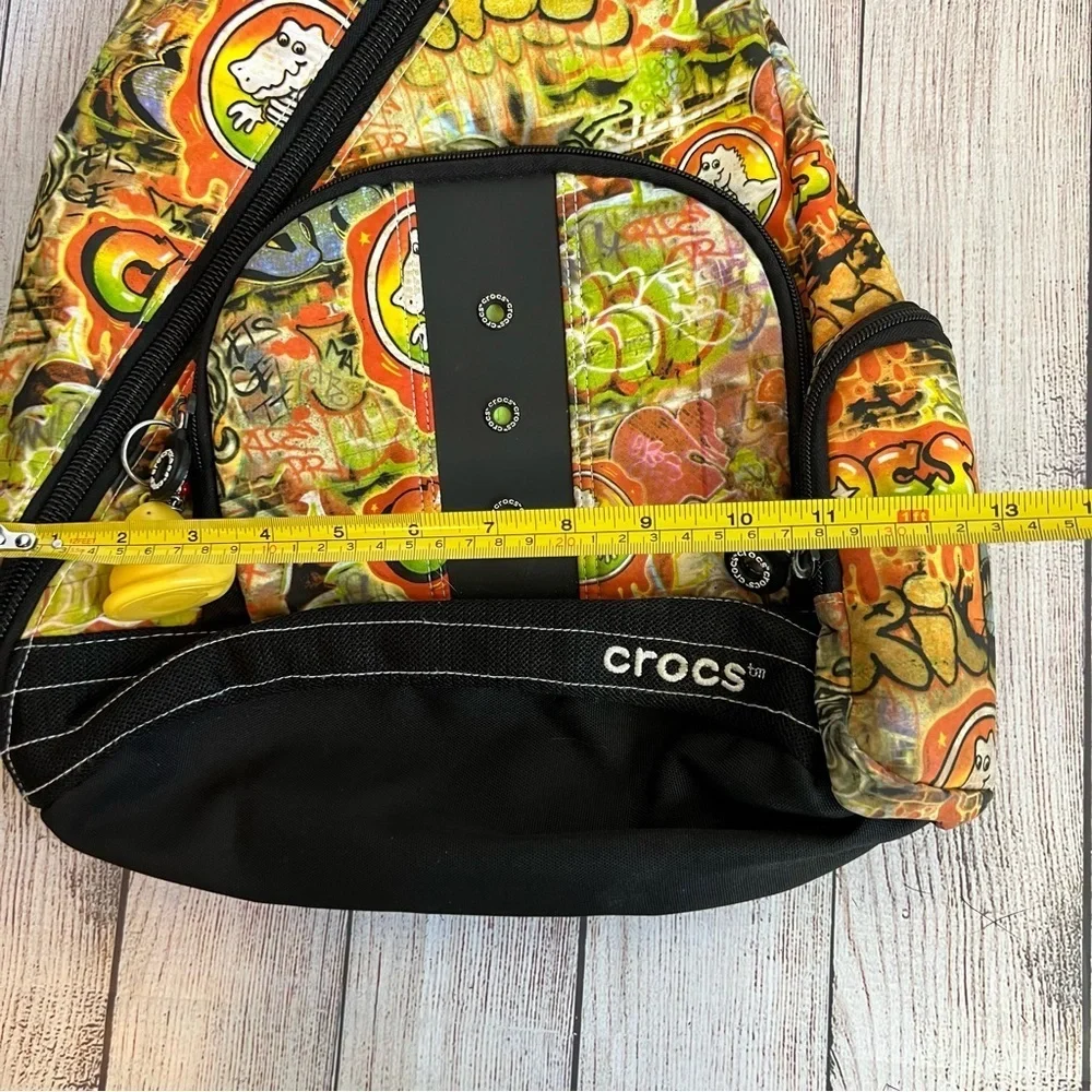 CROCS Graffiti Sling Back Backpack Bag